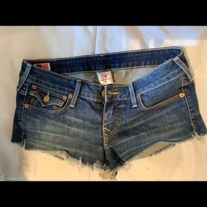 True religion daisy dukes